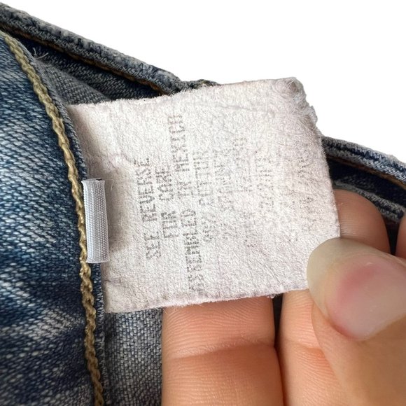 Vintage Y2K Light Blue Flare Leg Denim Low Rise Jeans 7 - Picture 4 of 16